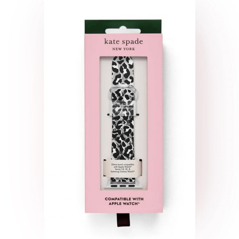Kate Spade Leopard print watch band NWT - Picture 1 of 7